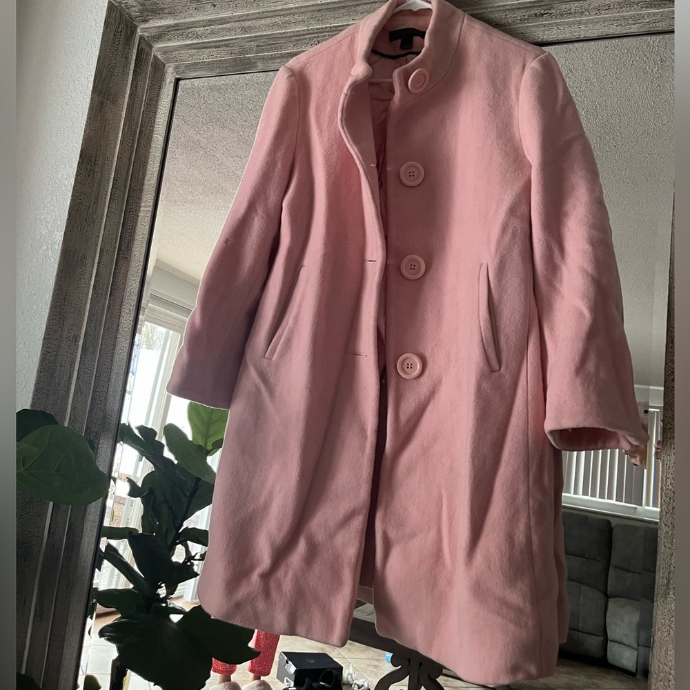 Anne Klein pink peacoat